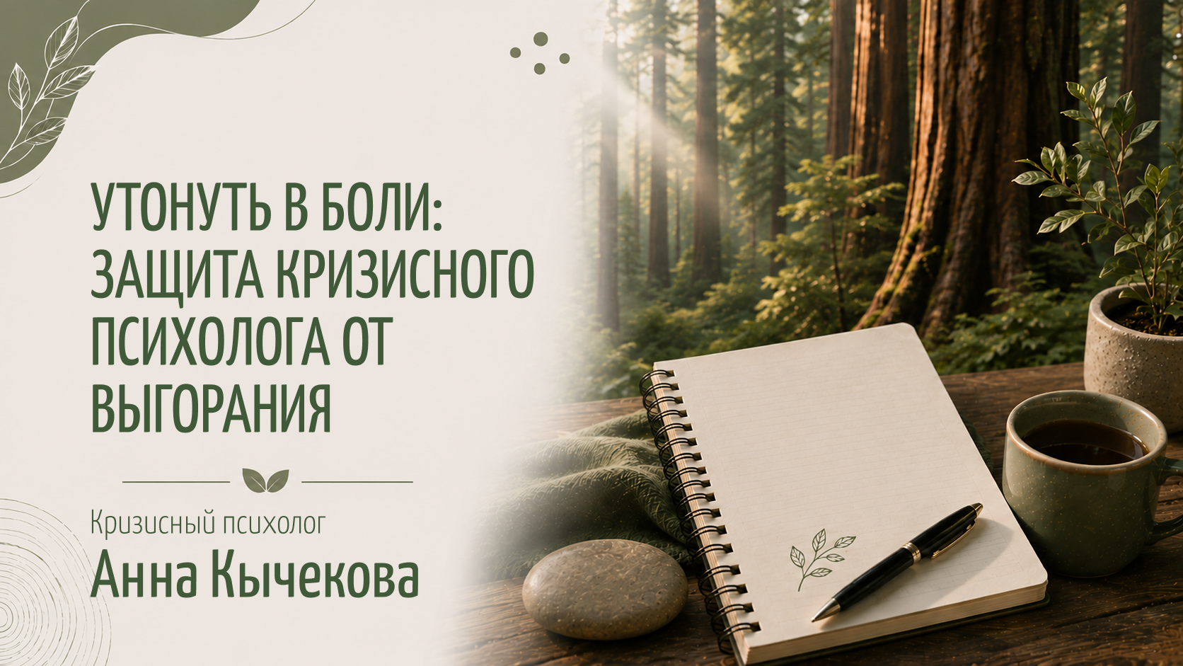 Утонуть в боли: защита кризисного психолога от выгорания