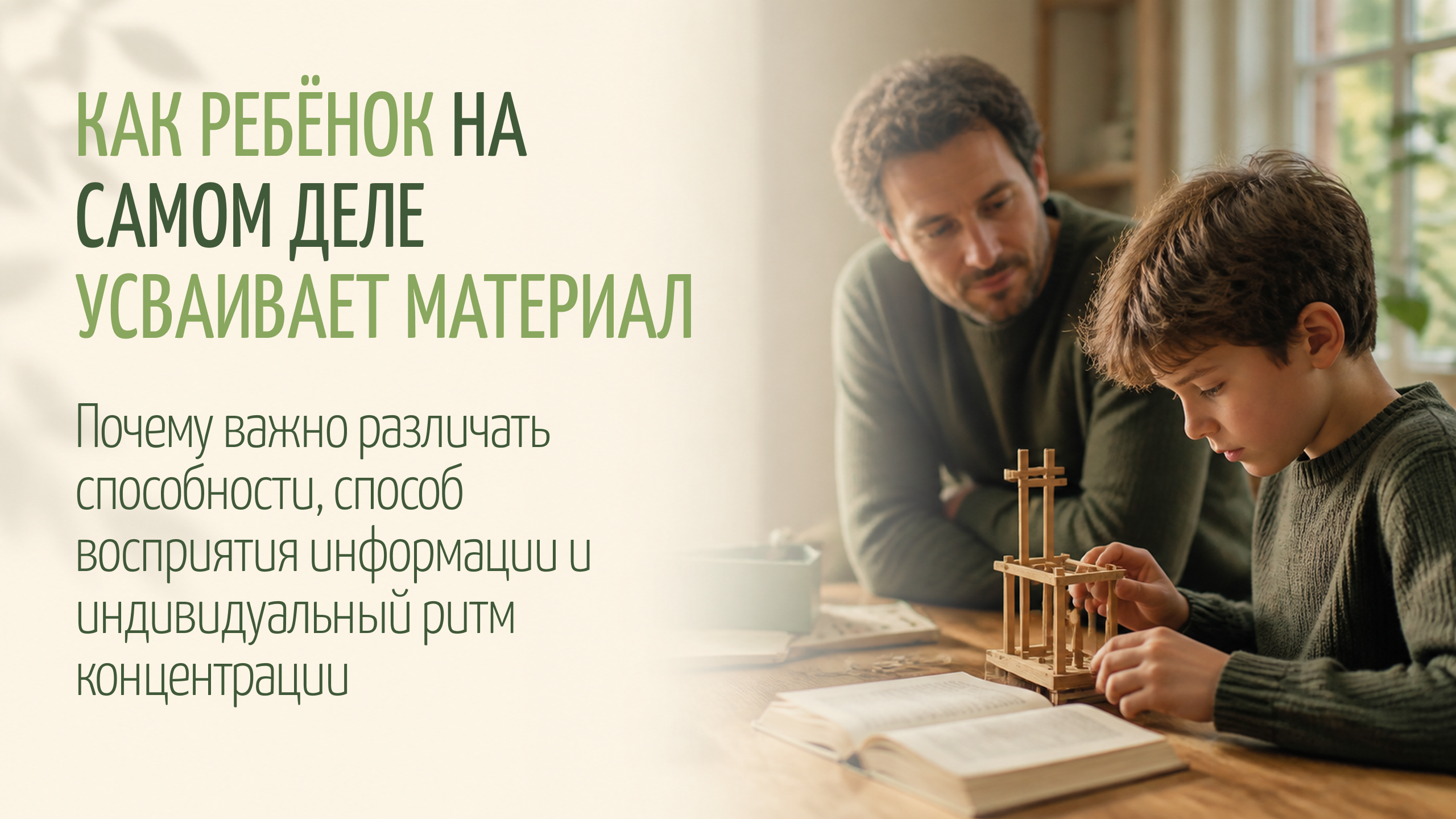 Школьные профили и то, как ребёнок на самом деле усваивает материал